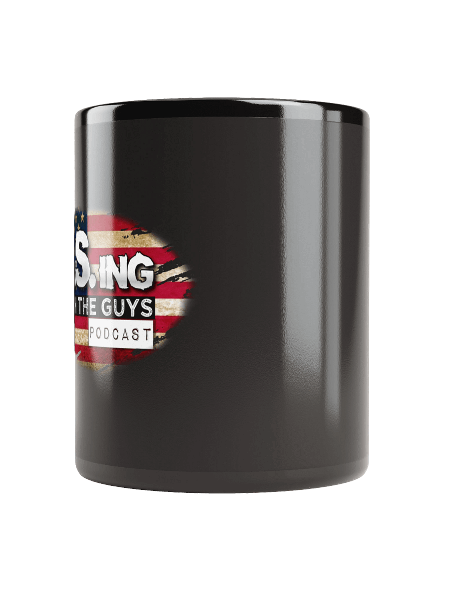 B.S.ing With The Guys black Merica coffee mug product image (2)