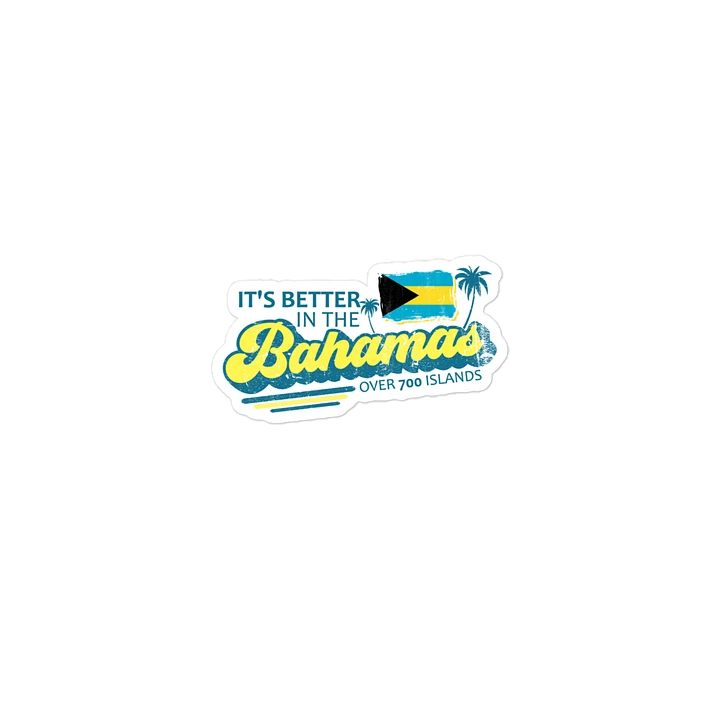 Bahamas Magnet : It's Better In The Bahamas : Bahamas Flag product image (2)