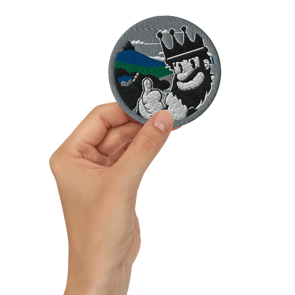 Royal Crest Embroidered Patches product image (2)