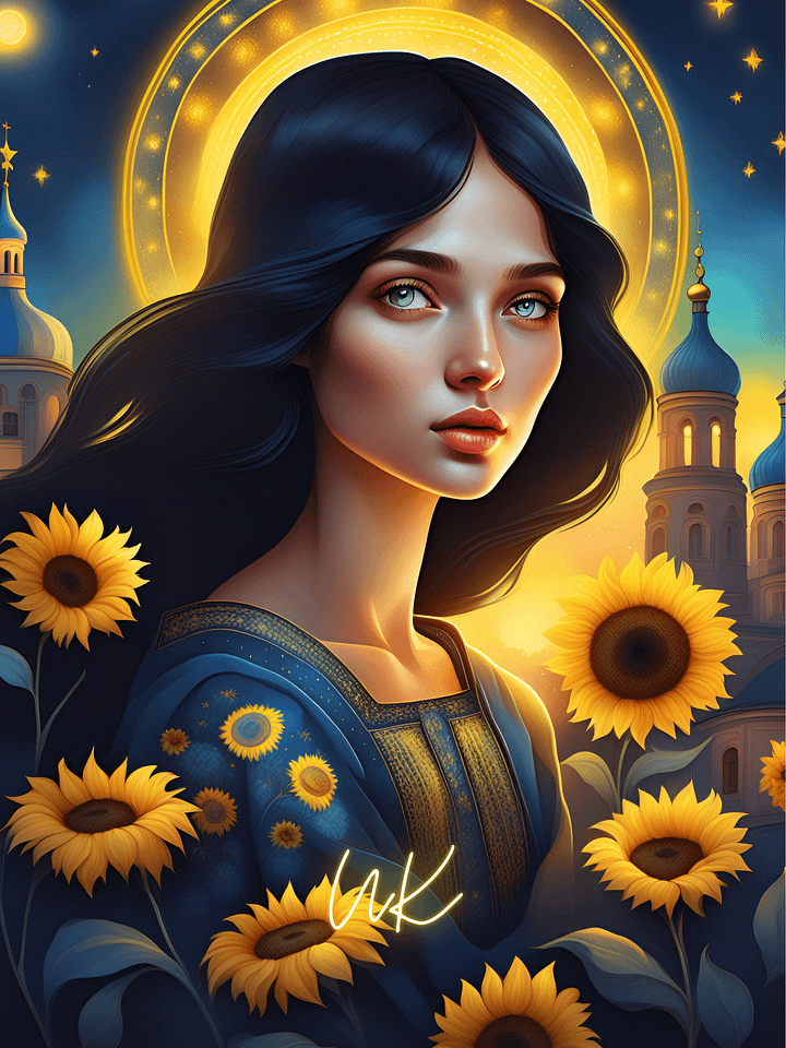 UK "Light of the Nation" Unique iPhone Wallpapers Inspired by Ukrainian History product image (2)