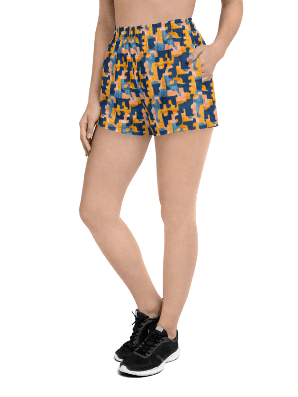 Flowing Shapes | Unisex Athletic Shorts product image (6)