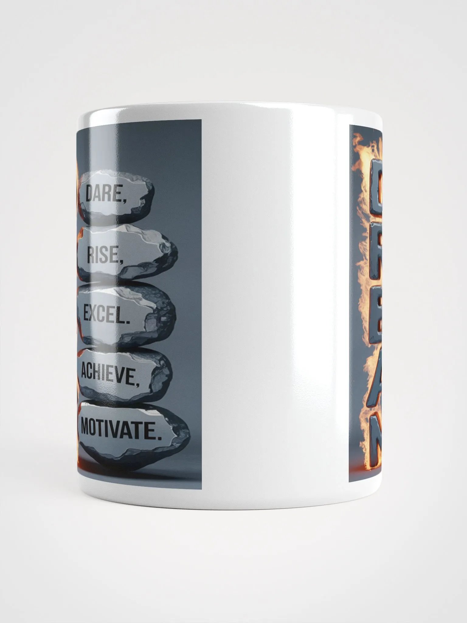 Fiery Dream #Motivational Glossy Mug - White product image (15)