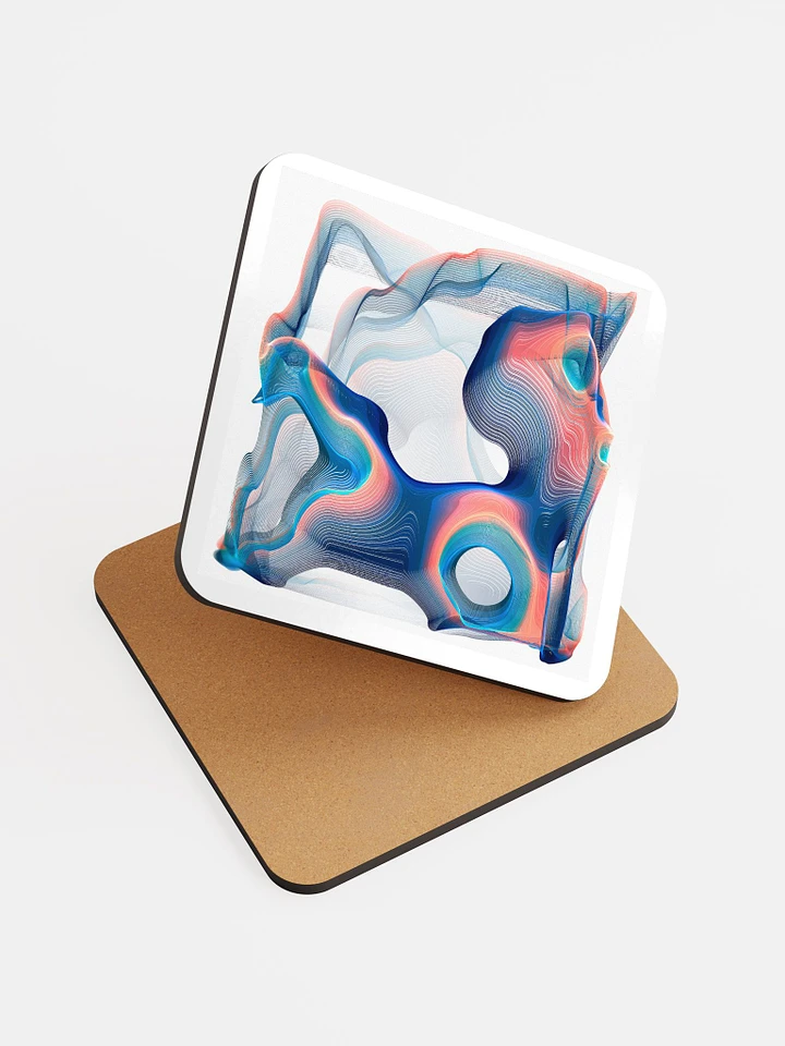 DAYDREAMER Algorithmic Art Coaster product image (1)