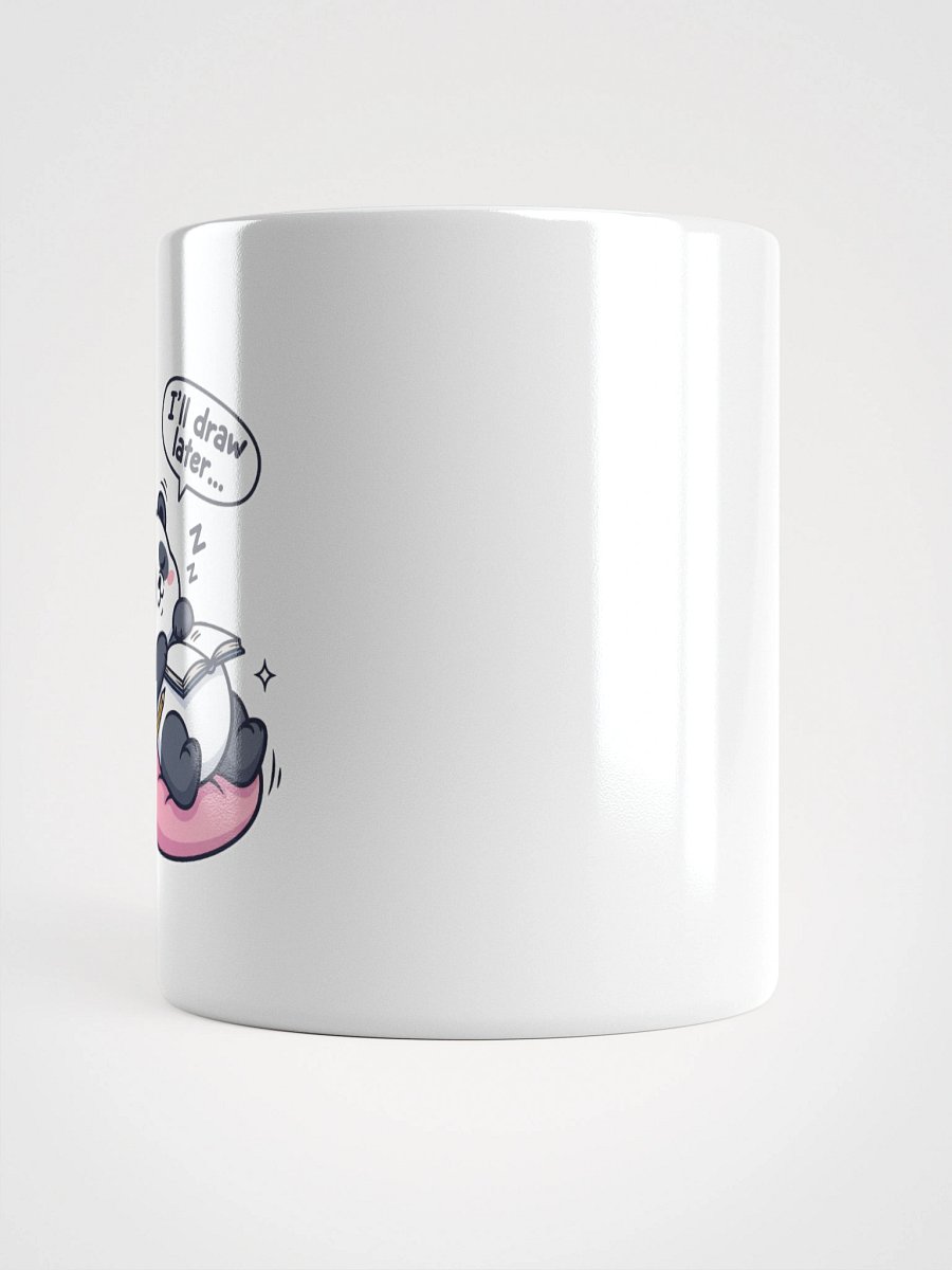 Procrastination Panda White Glossy Mug product image (6)