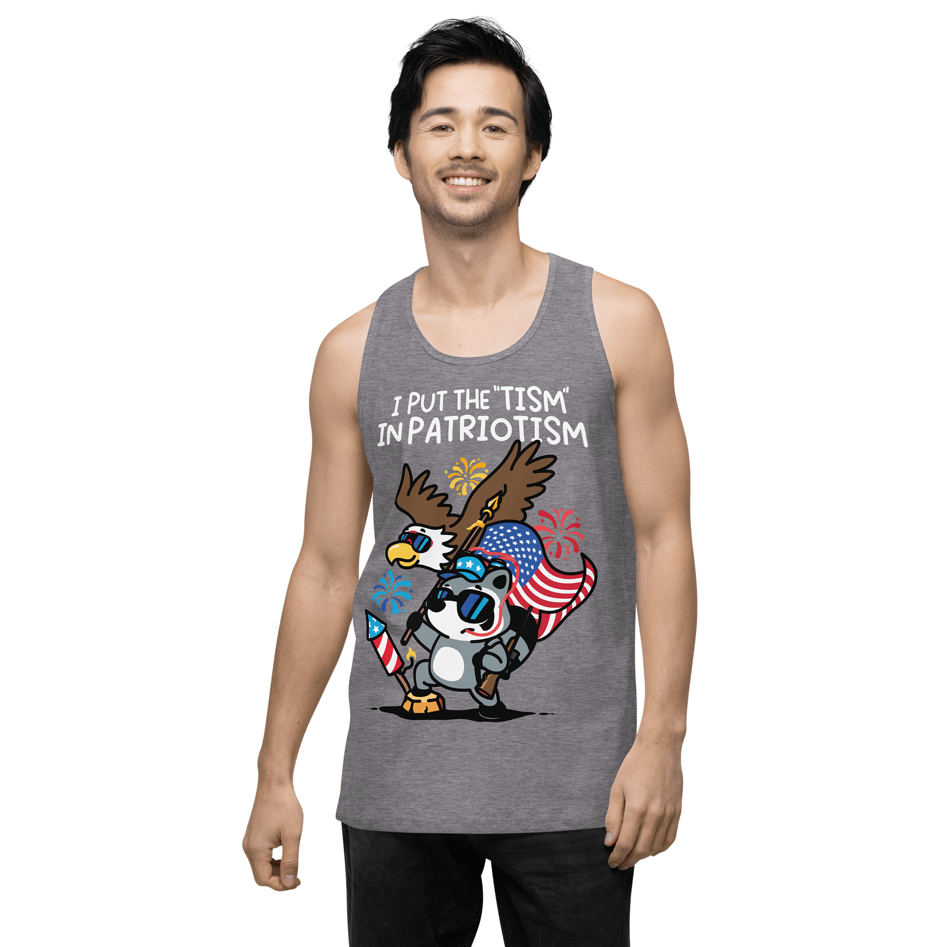 'Tism in Patriotism Men's Tank Top product image (61)