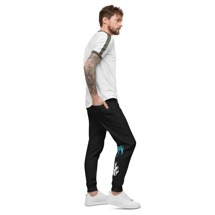 Dragon Fires Unisex Fleece Joggers product image (2)