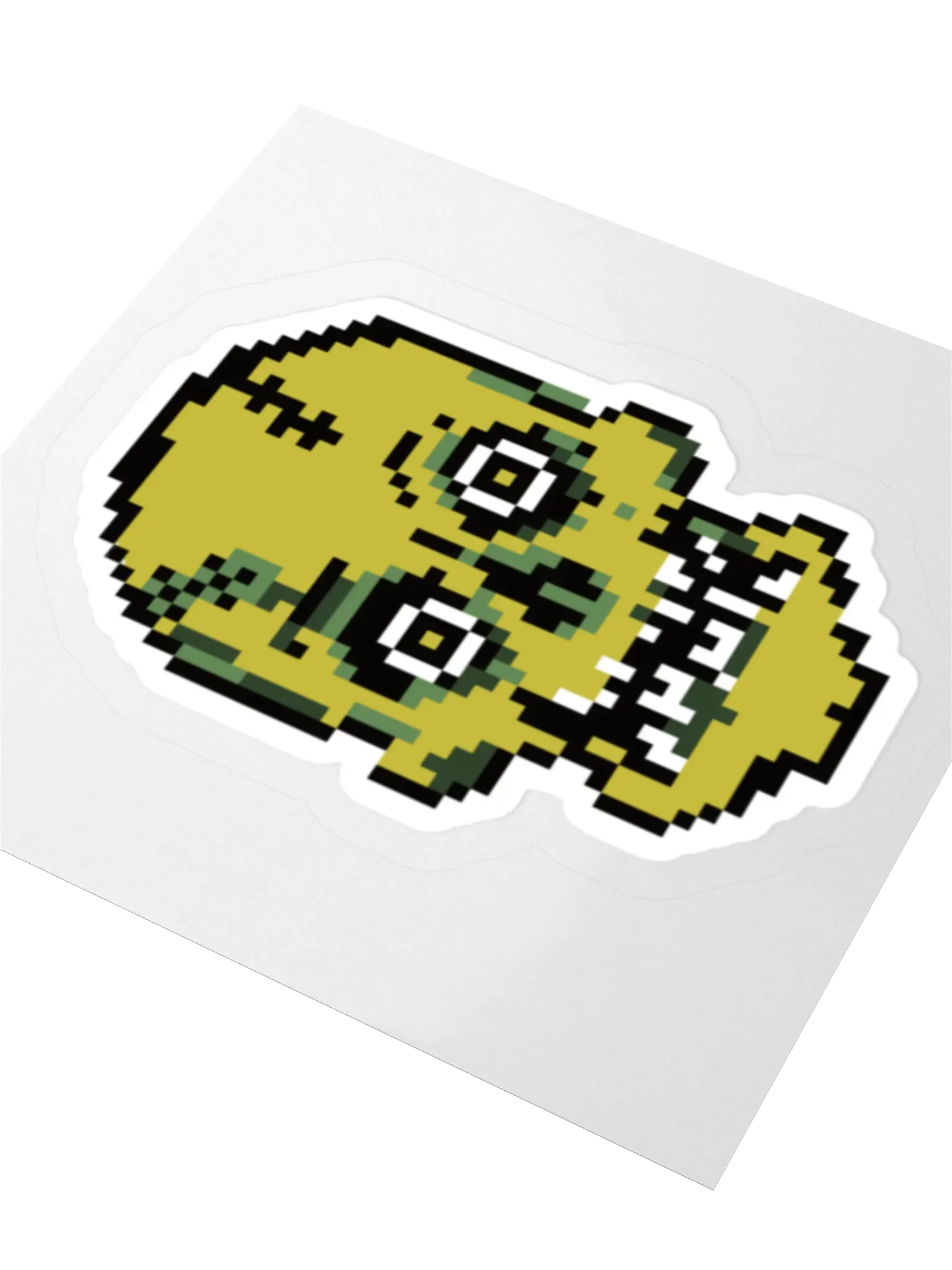 RETRO Chomps Logo Skull Kiss Cut Stickers product image (2)