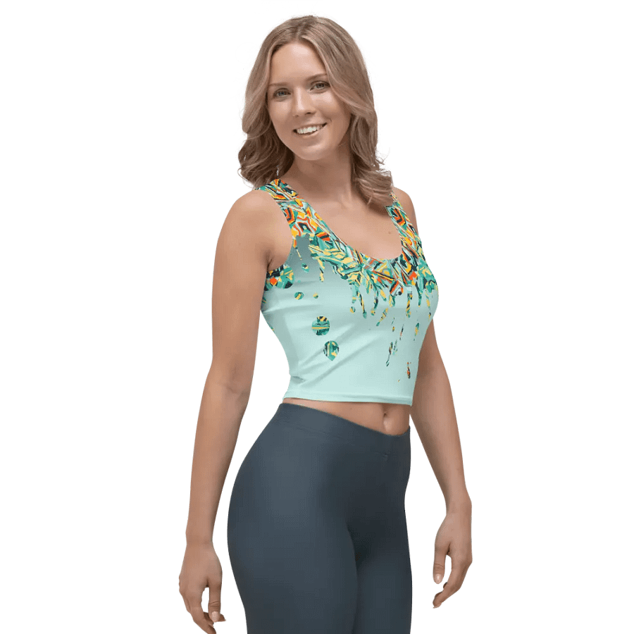 Colorful Destruction | Crop Top product image (4)