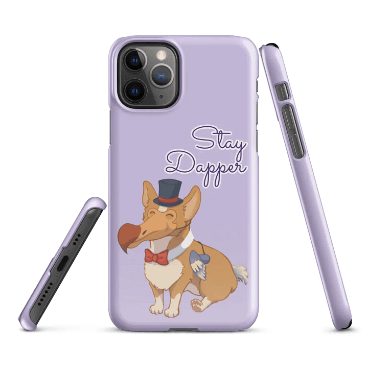 Dapper Dodo in Disguise Snap Case - Fog product image (2)