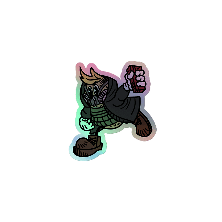 Agitater Spud Buddy Holographic Sticker product image (1)