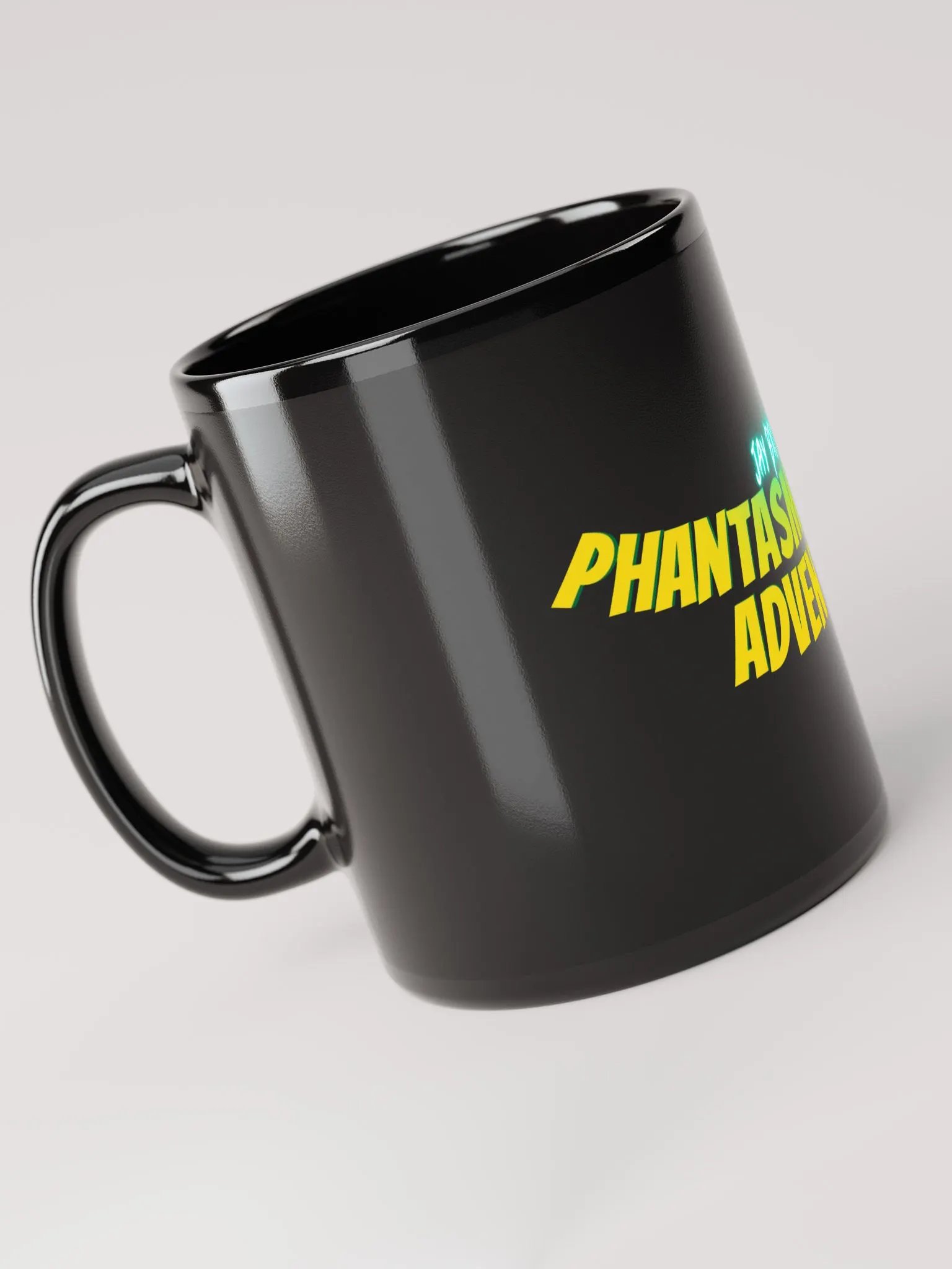 Black Channel Mug 11oz (colour logo) product image (3)