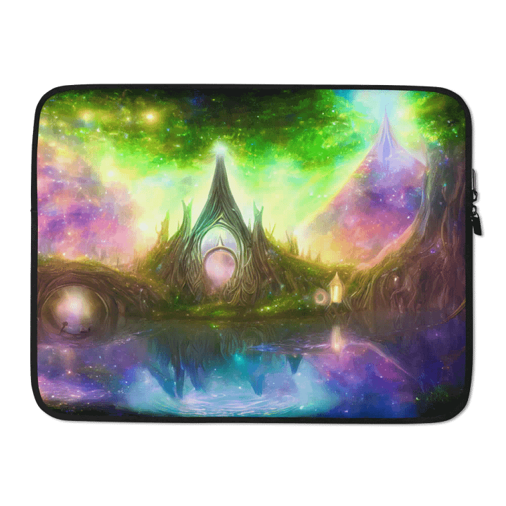 spirit wolf laptop case product image (2)