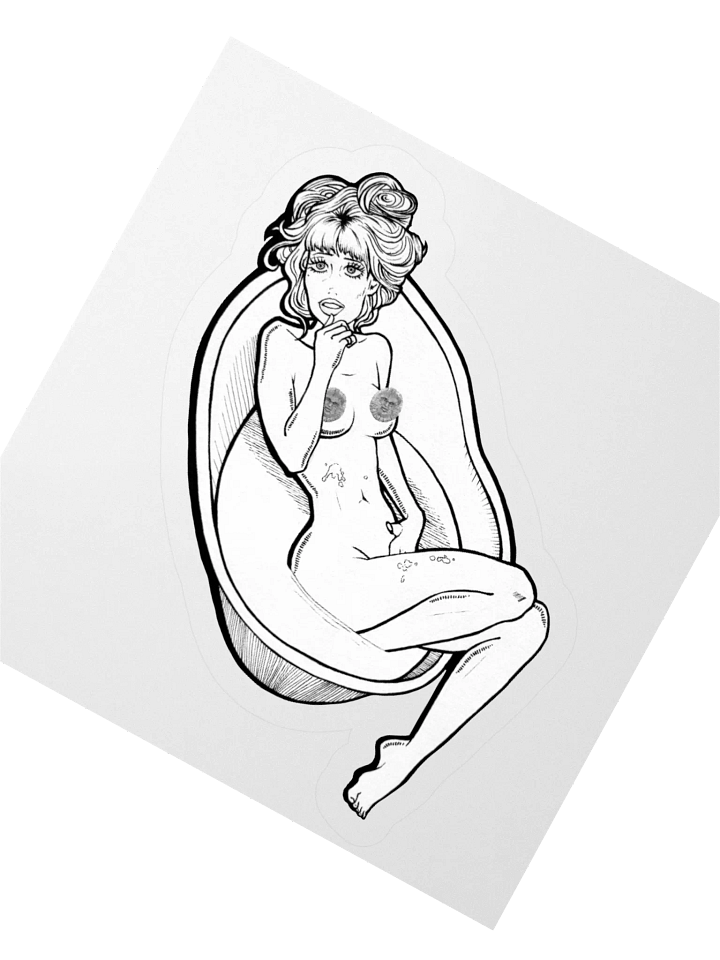 The Librarian (censored) sticker product image (2)