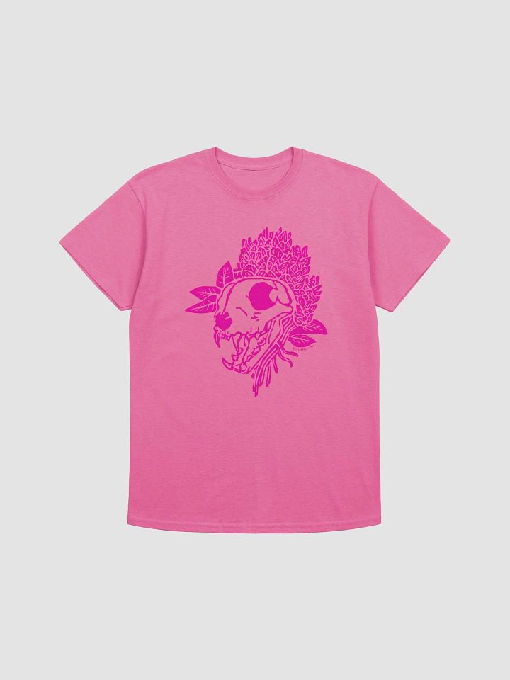 bobcat and lavendar premium tee product image (1)