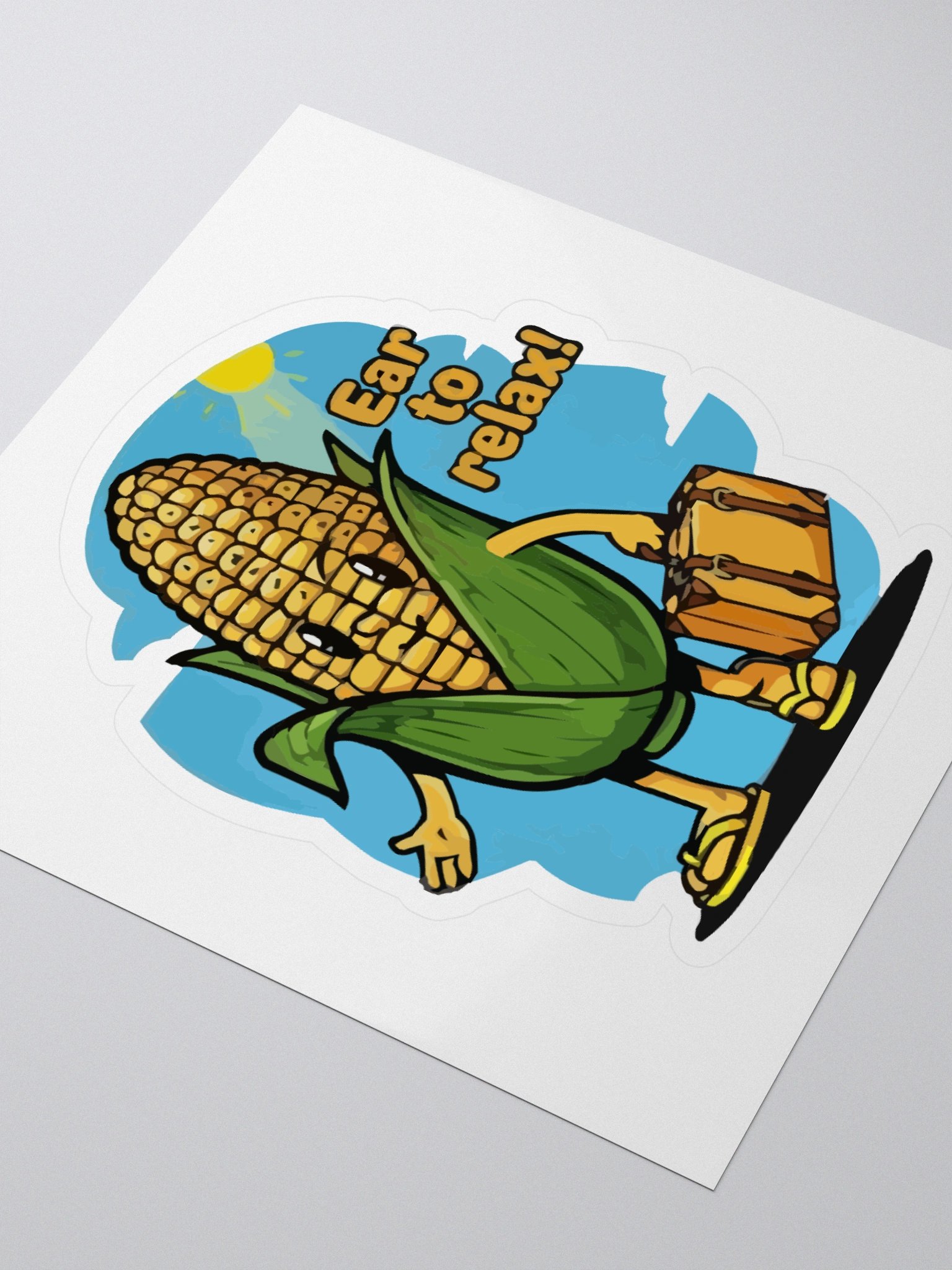 Corny Adventure Kiss Cut Stickers product image (3)
