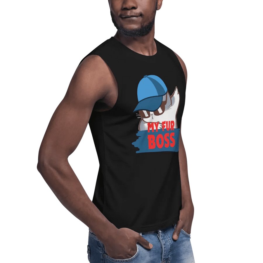 GUILLOVELO FUR BOSS MUSCLE TANK product image (4)