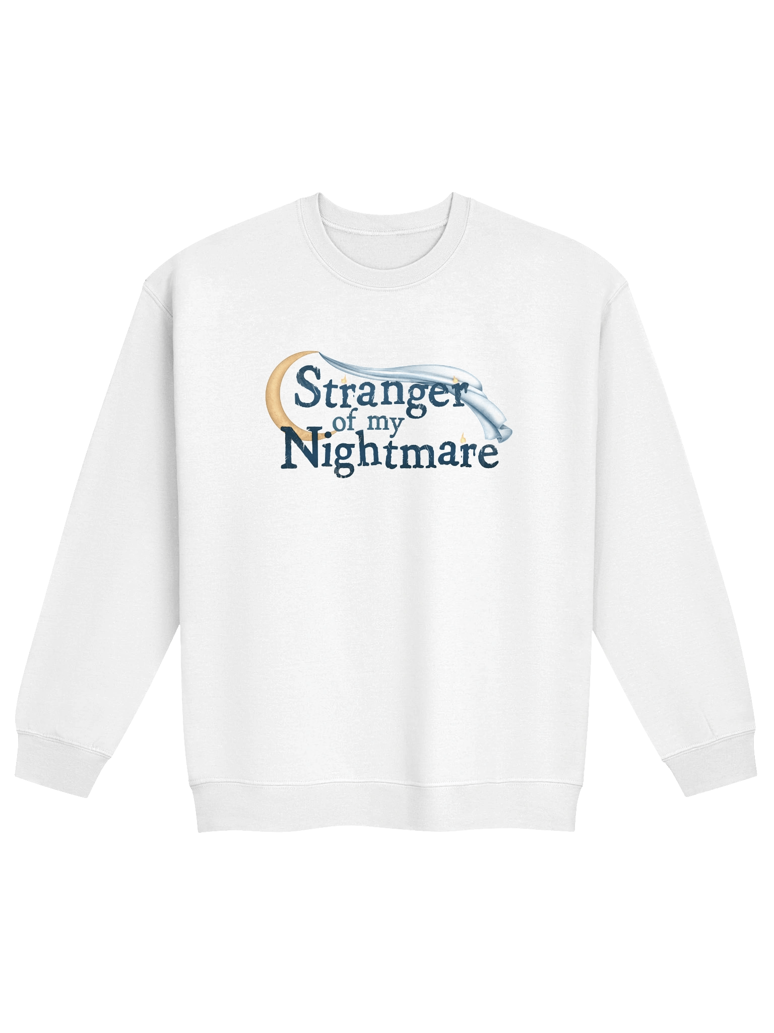 Stranger Of My Nightmare Sweatshirt (White) product image (1)