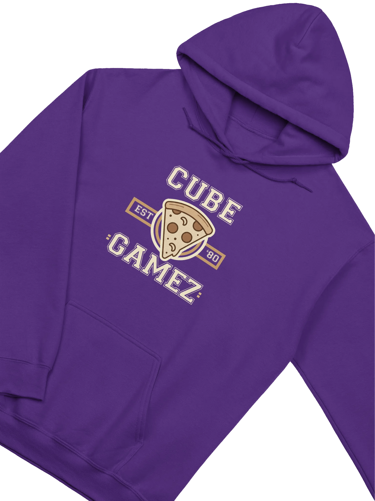 CubeGamez Hoodie Purple product image (3)