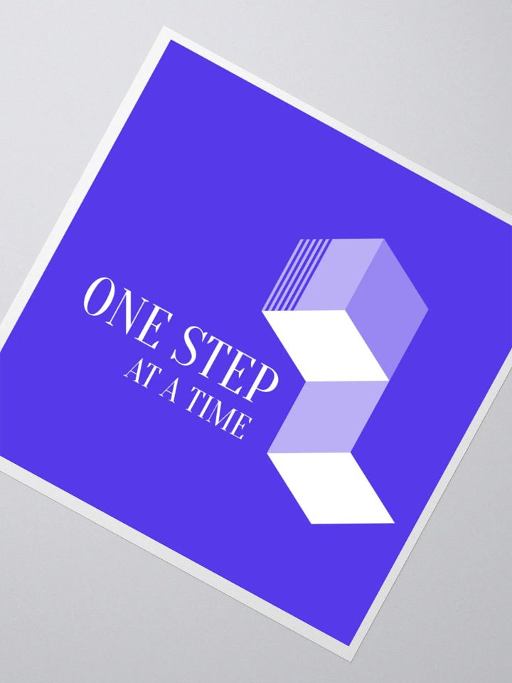 One Step at a Time Sticker Set product image (5)