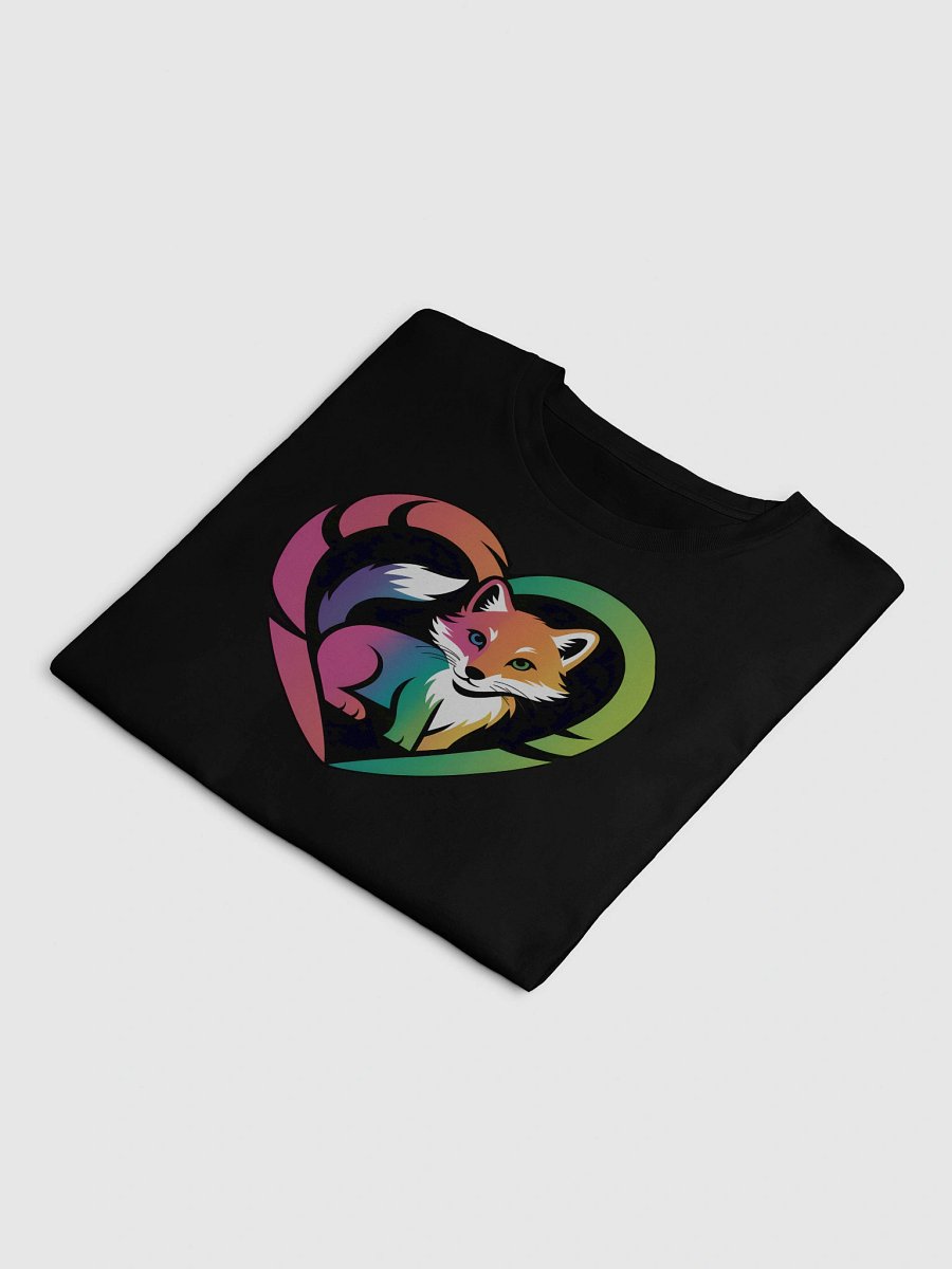 Rainbow Fox Heart Crop Top product image (4)