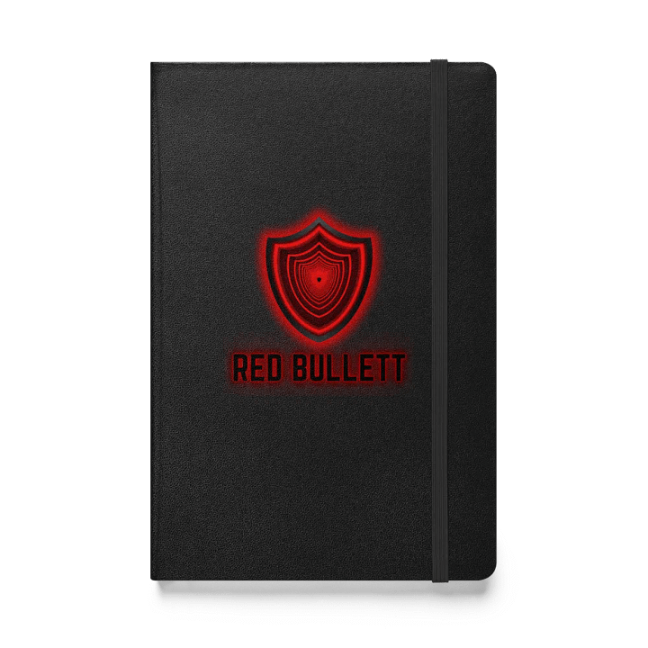 Red Bullett Infinity Shield Hard Cover Bound Notebook product image (1)