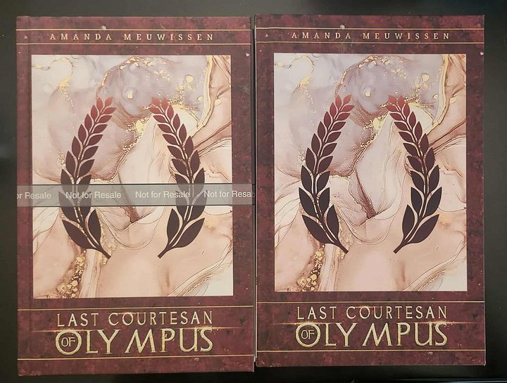 PROOF Copy - Last Courtesan of Olympus (Hardcover V1) product image (1)