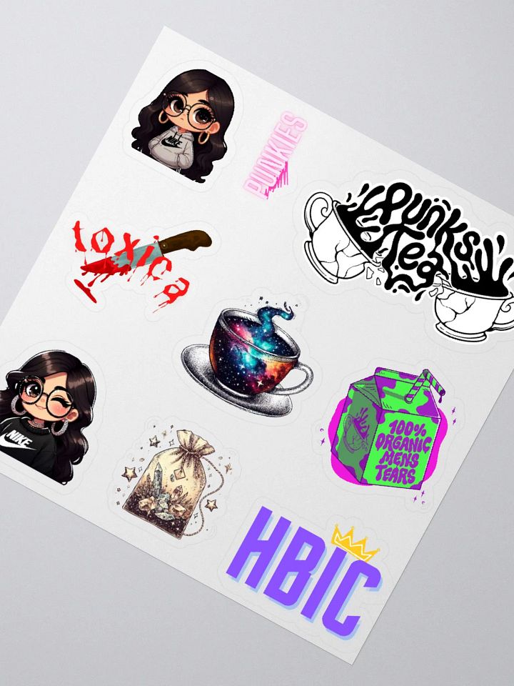 PUNKIES Tea Kiss Cut Sticker Collection product image (6)