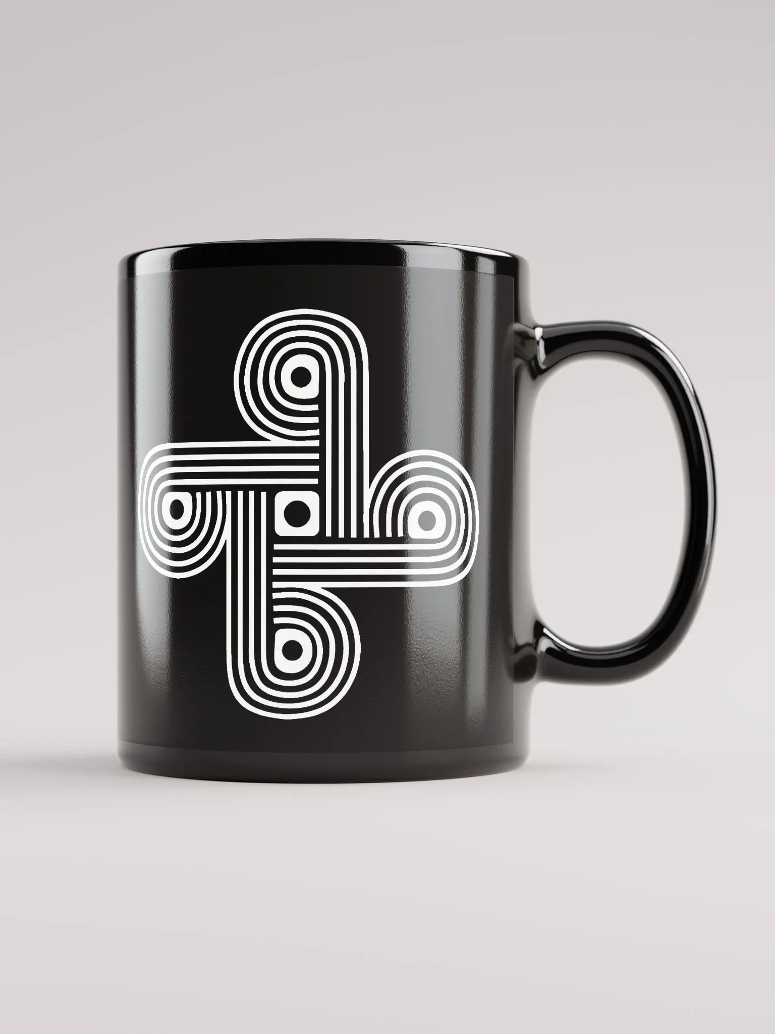 4-directions mug white design product image (1)