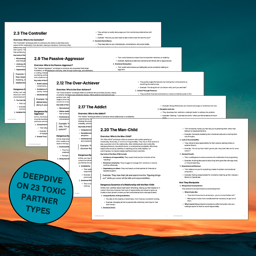The Toxic Relationship Encyclopedia: Understanding, Escaping, and Healing from Emotional Abuse and Dependency product image (4)