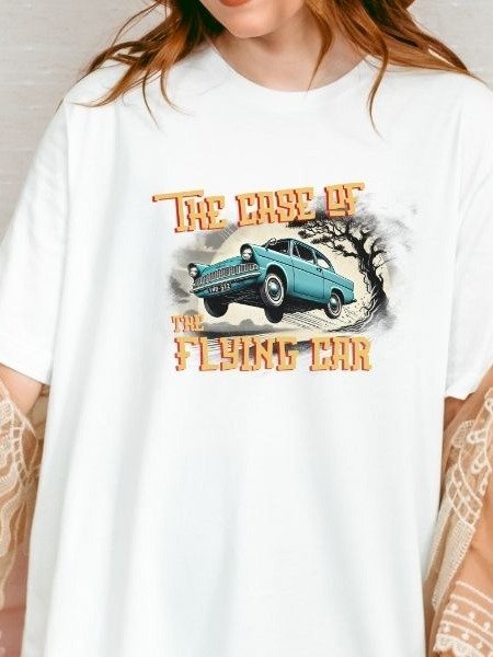 Ford Anglia Funny Vintage Pulp Mystery Harry Potter Shirt product image (50)