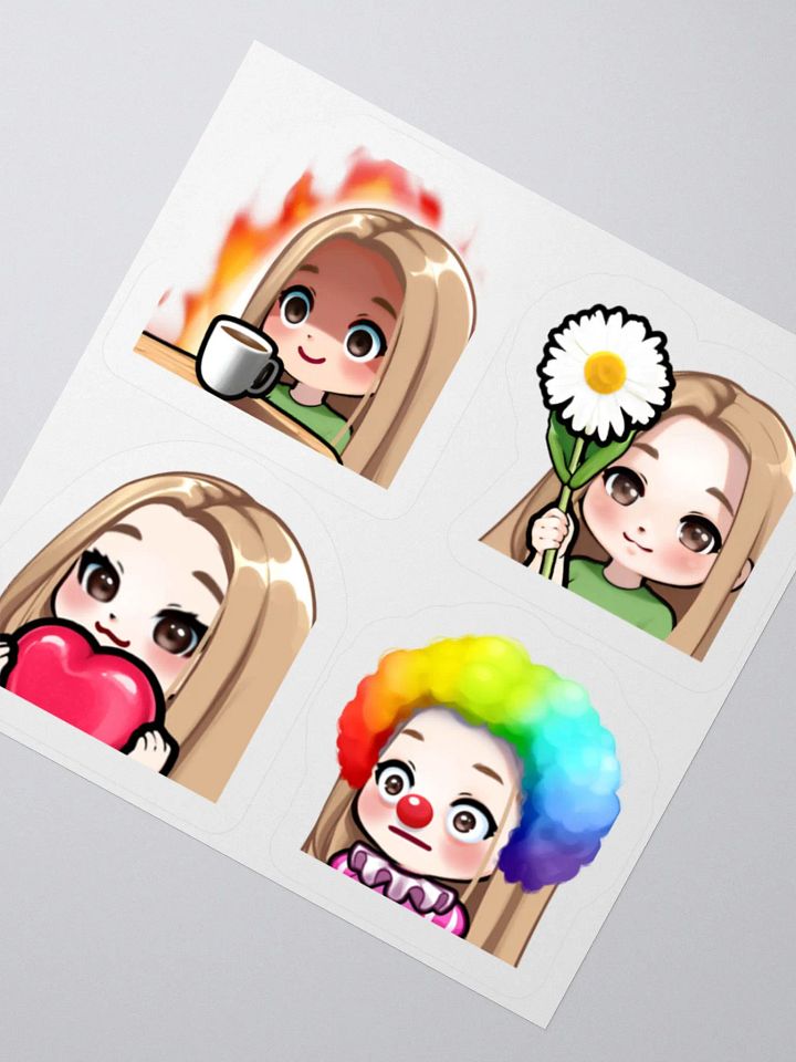 Emote Sticker Sheet 2 product image (6)