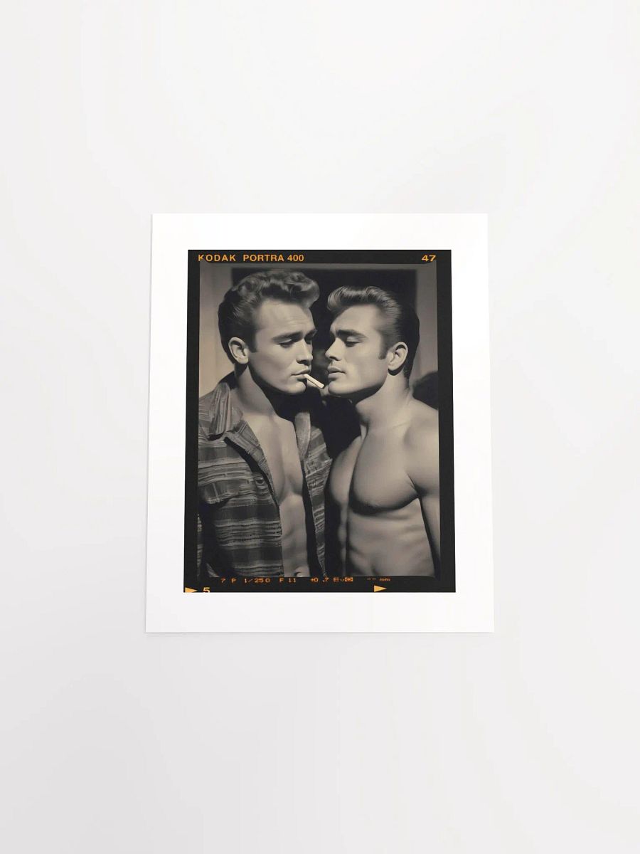 Wishing He Could Quit The Smoking Man 1961 - Print product image (4)