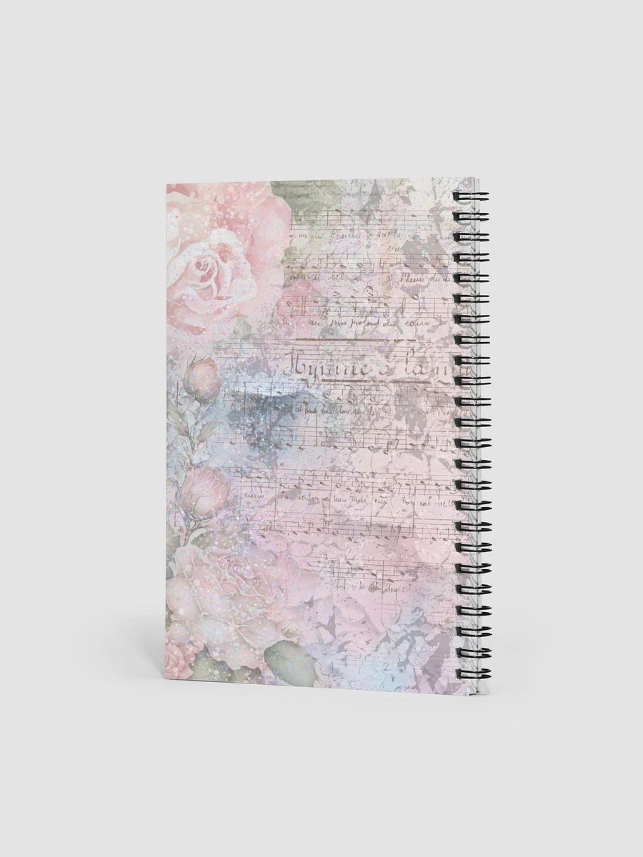 Pretty Vintage Rose Cover Notebook product image (2)