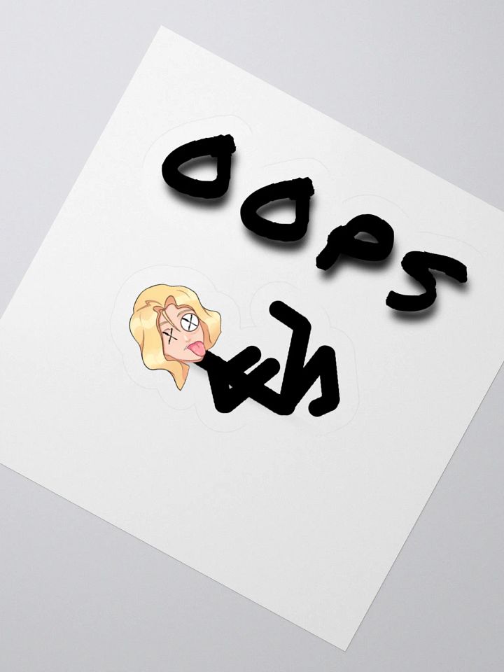 OOPS Sticker product image (5)