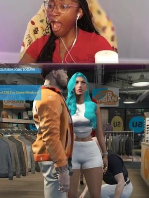 Ajhene being harassed by 2 men 😭 i cant even… this is gta rp for you 🤣 #gtarpmoments #gta5_funny #fivem #gtarp #d10 #twitchclips #fypシ゚viral 