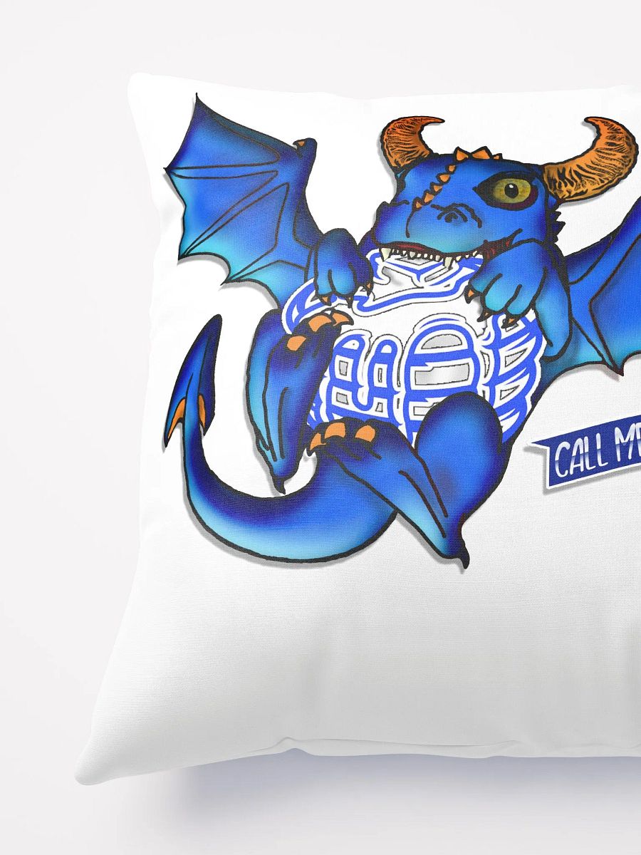 Blue baby dragon pillow product image (3)