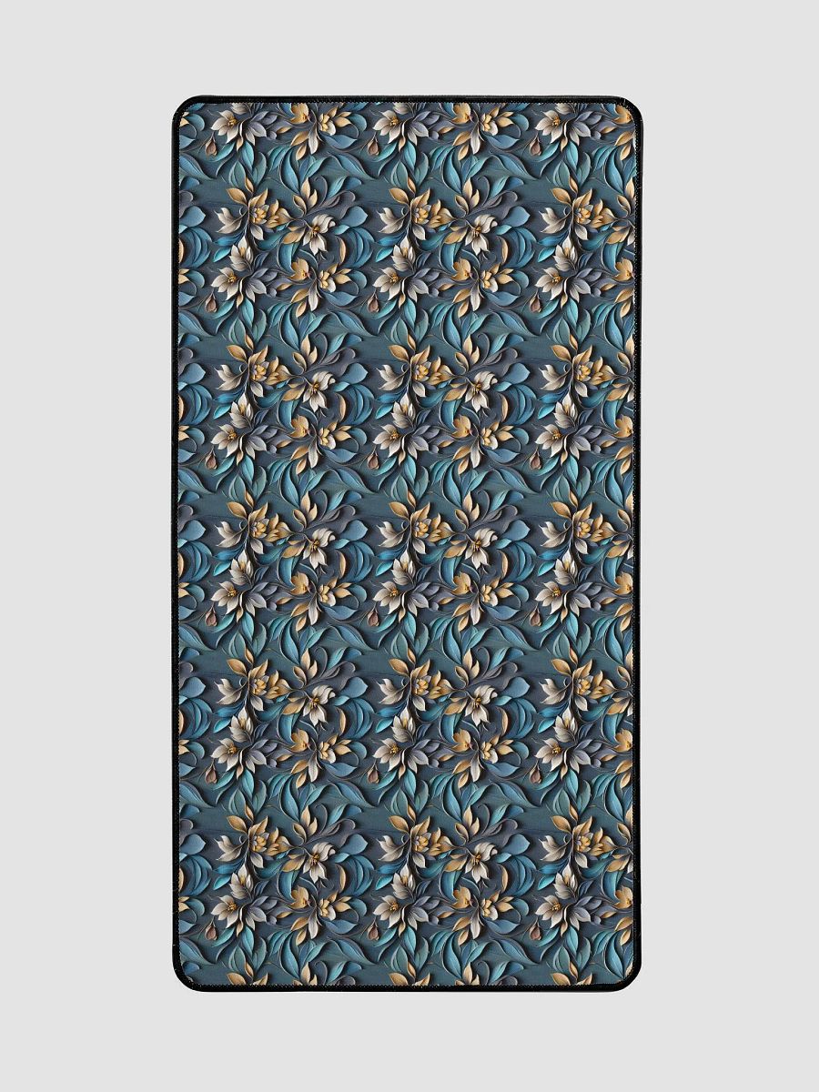 Desk Mat (15.5x31.5 inches) - Sculpted Floral Pattern product image (2)