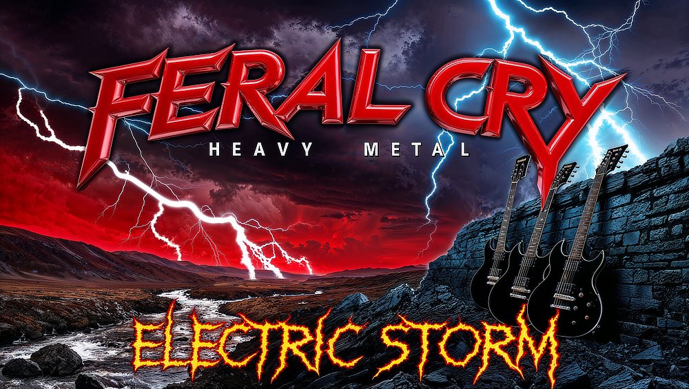 Electric Storm Metal Poster product image (1)