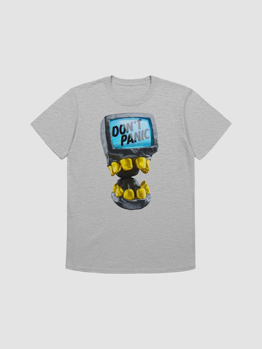 Don't Panic TV Skull T-Shirt product image (16)