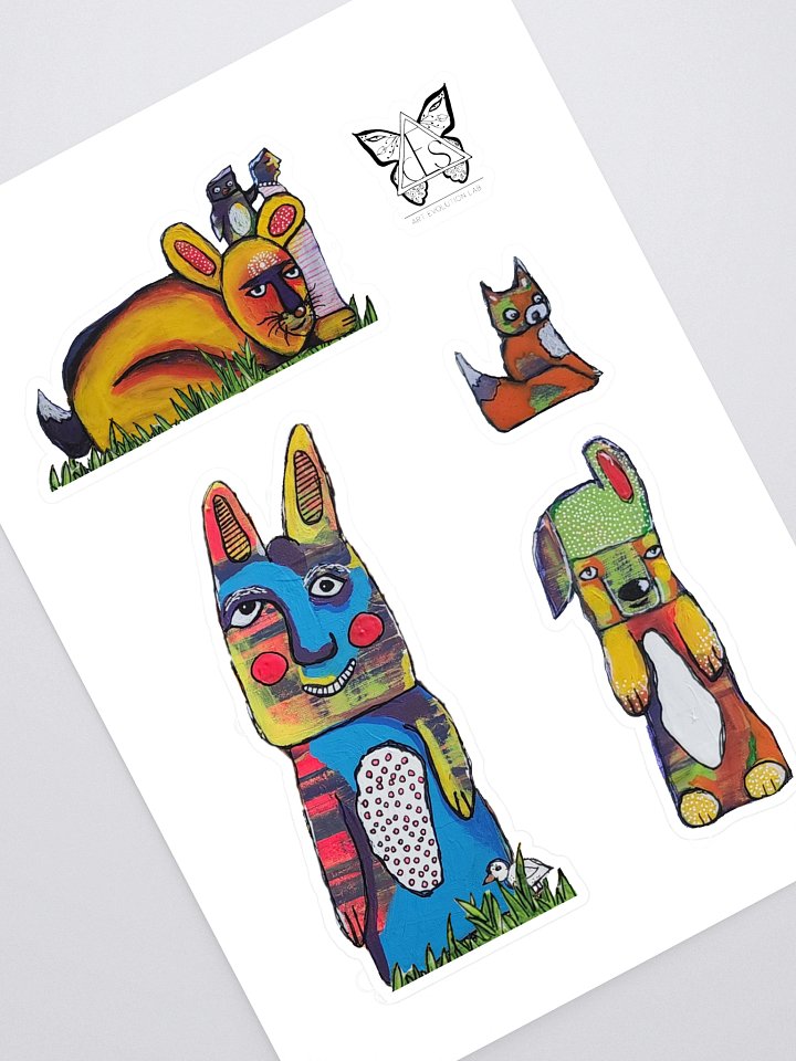 In the Company of Creatures Sticker Sheet product image (1)