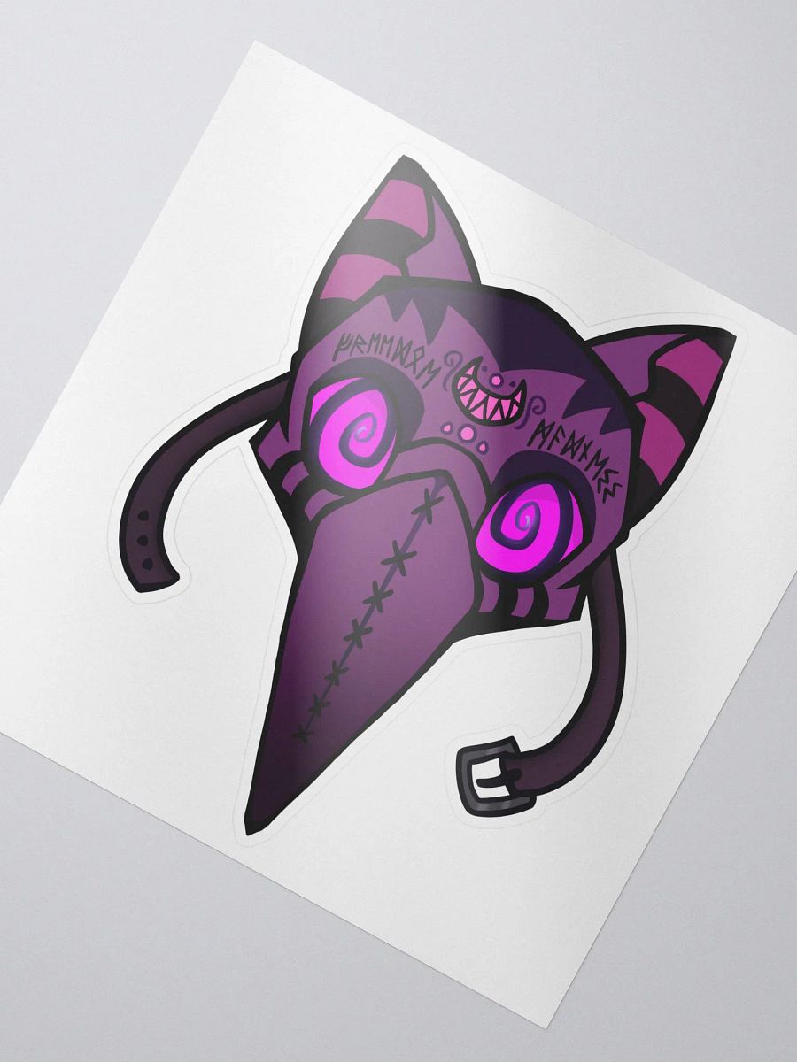 Cult of the Grinner Mask Sticker product image (2)