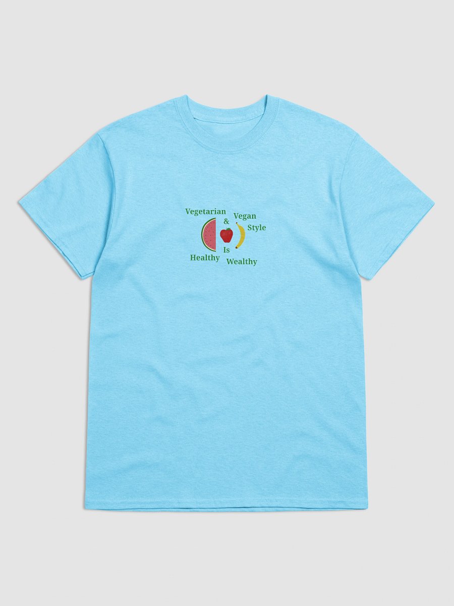 Healthy & Wealthy Vegetarian T-Shirt product image (5)