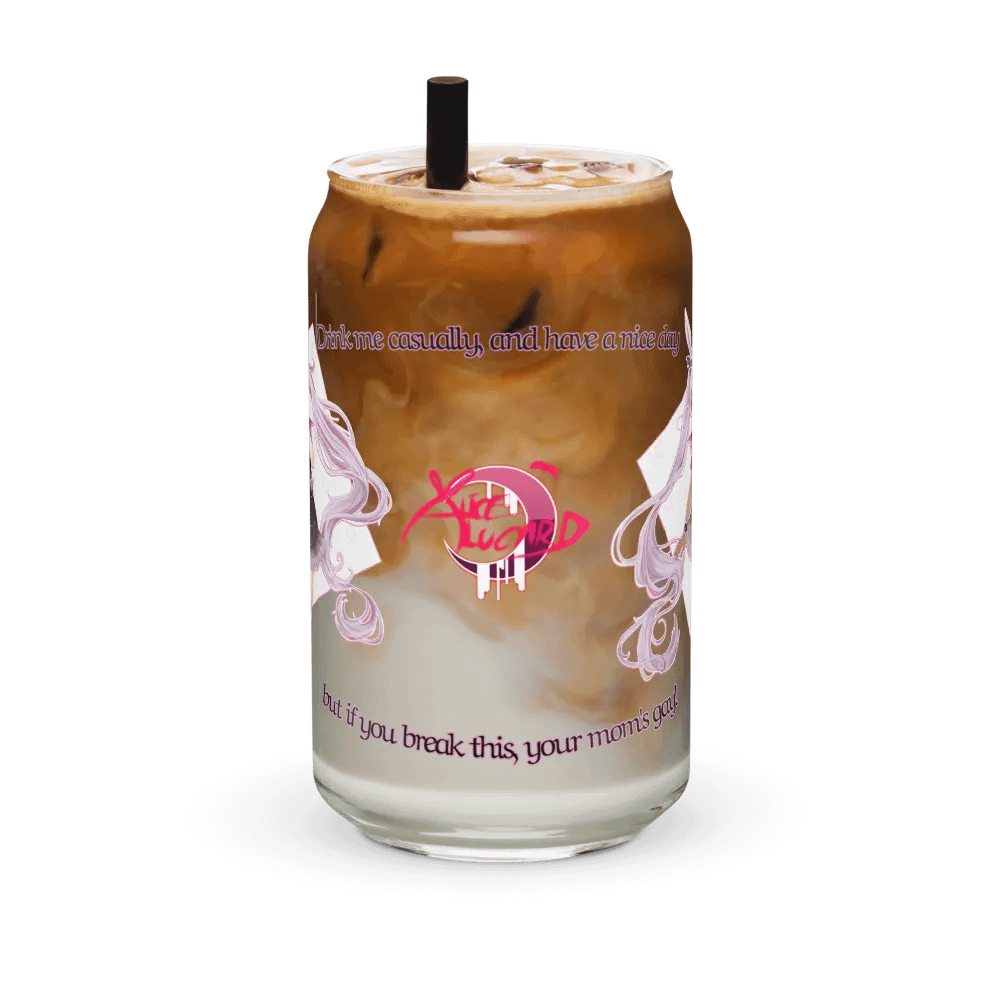 Mittythebatata's Alice Alucard (Dark & Light) Glass Can product image (6)