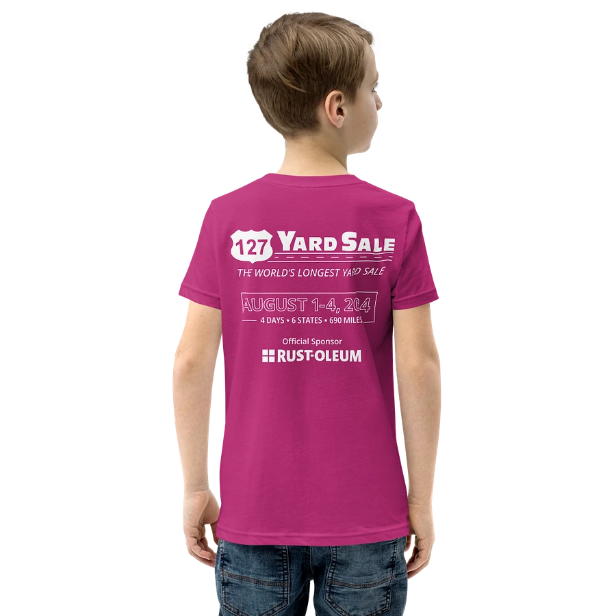 127 Yard Sale (2024) - Bella+Canvas Youth Short Sleeve T-Shirt product image (176)