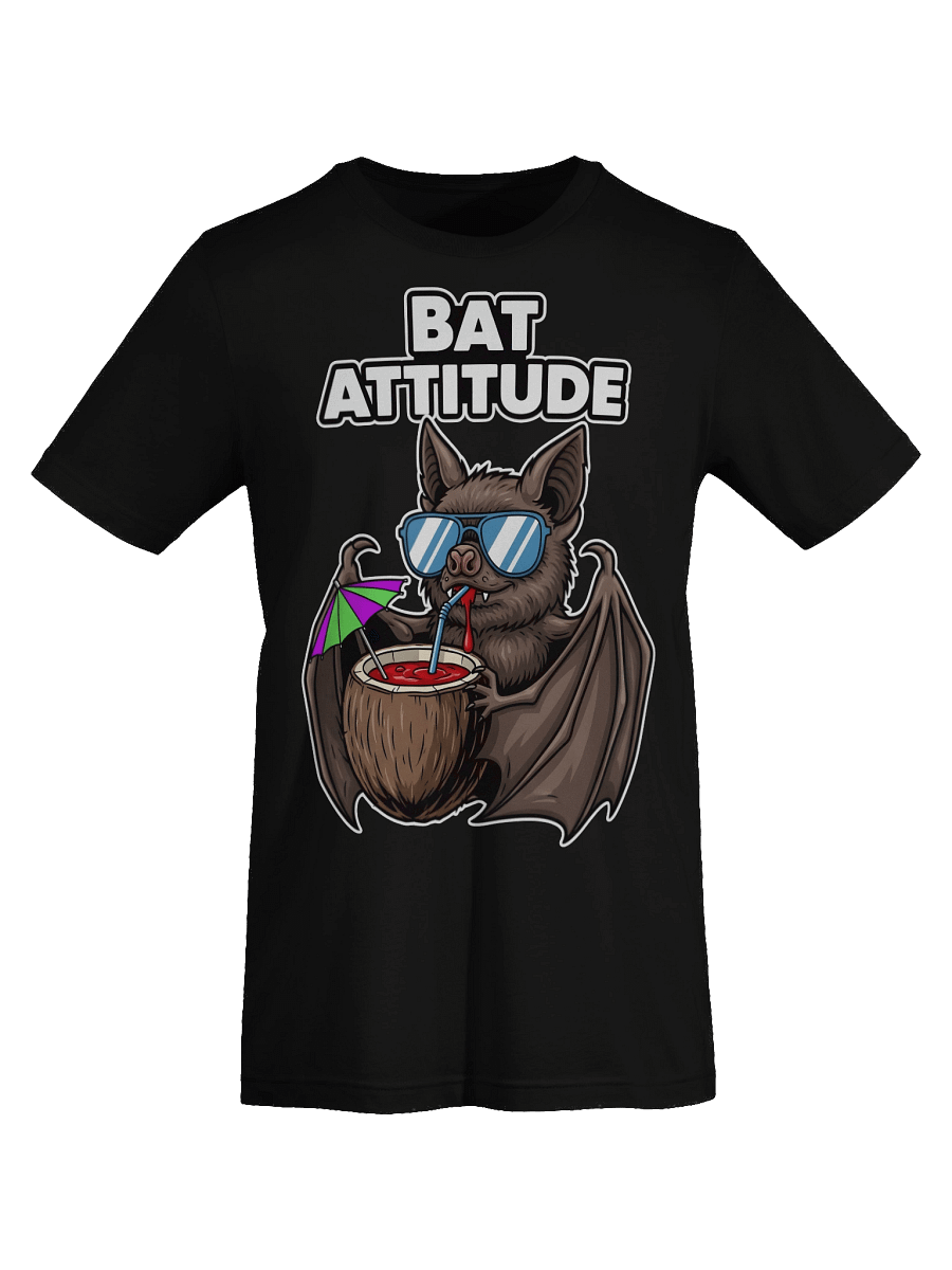 Bat Attitude Coconut Tee product image (39)
