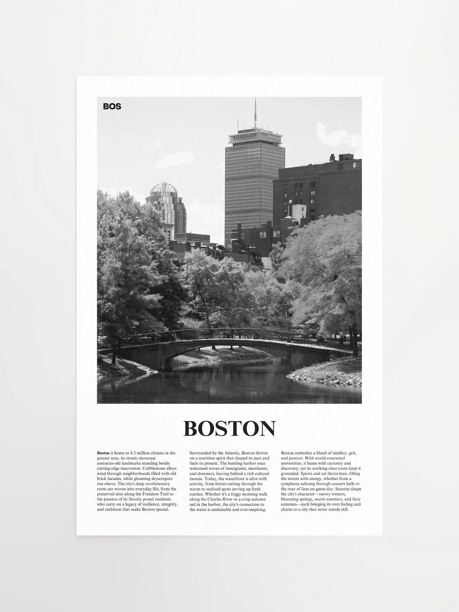 Boston 03 Newspaper Poster product image (5)
