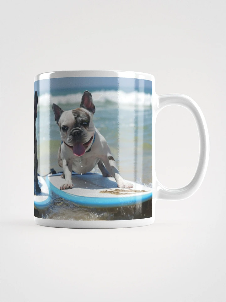 Surfin' Snouts: French Bulldogs Catching Waves product image (2)