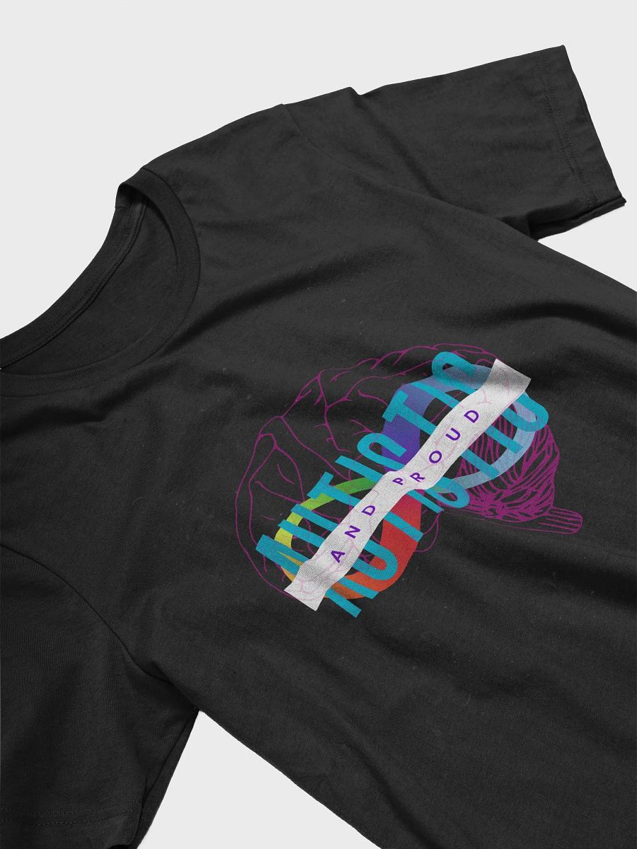 Autistic and Proud Infinity Brain Shirt product image (3)