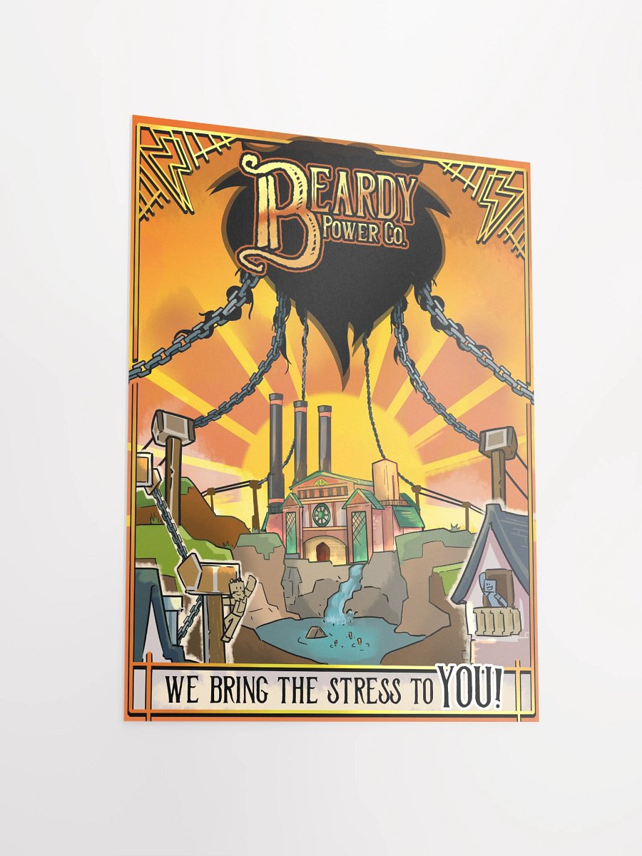 We bring the stress to YOU! print (Orange) product image (3)