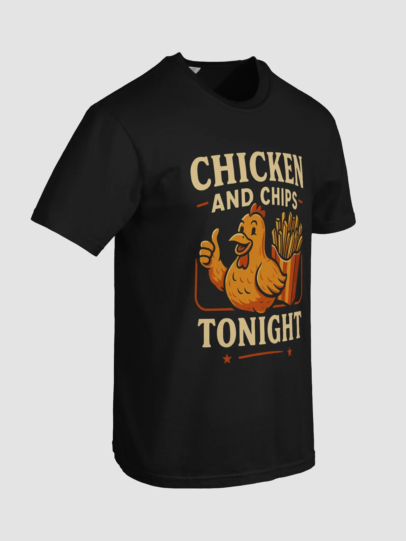 Thumbs-Up Chicken & Chips Tee product image (7)